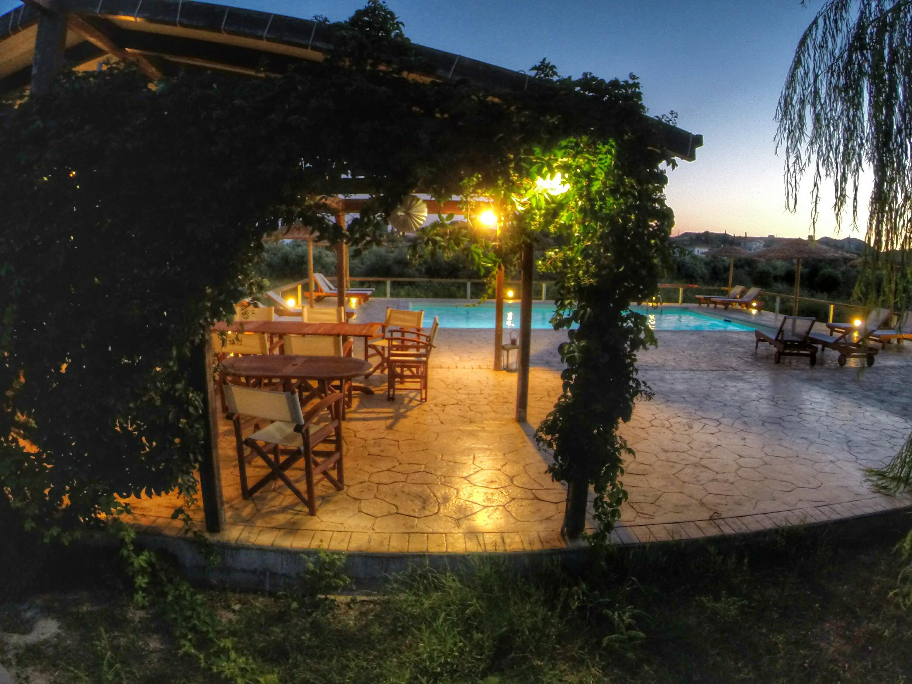 Aggelina S Apartments Xi Beach ภายนอก รูปภาพ